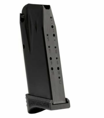 Century Arms MC9 12rd 9mm Magazine Fits Canik MC9 w/ Finger Rest Black Steel