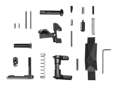 Geissele Automatics Ultra Duty Lower Parts Kit Black, Ambi Safety, Oversized Bolt Release/Catch for AR-15