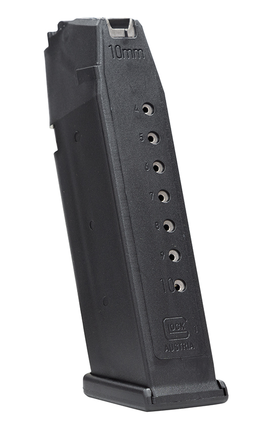 Glock OEM G20 10rd 10mm Auto, Black Polymer