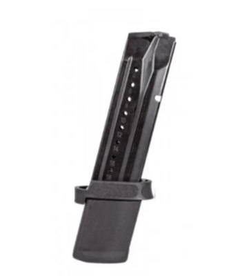 Smith &amp; Wesson M&amp;P FPC 23rd 9mm Magazine w/ Adapter Fits M&amp;P 9 Black Stainless Steel