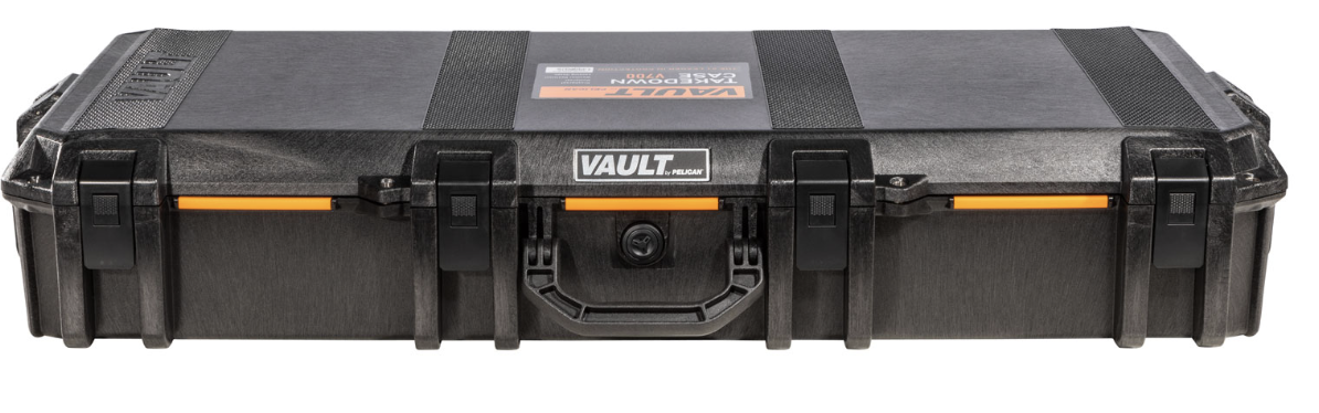 PelicanVault Long Case 39&quot; Black Polymer Rifle