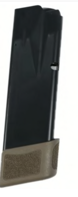Canik MC9 15rd 9mm Magazine Fits Canik MC9 w/ Grip Extension Flat Dark Earth Steel