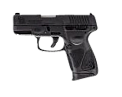 Taurus 1GX4M931CK7 GX4 Micro-Compact Micro-Compact 9mm Luger 11+1 3.06&quot; Satin Black DLC Steel Barrel, Black Nitride Serrated Slide, Black Polymer Frame w/ Interchangeable Backstrap Grips Right Hand In