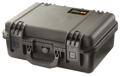 Pelican IM2200BK Storm Case made of HPX Resin with Black Finish, Vortex Valve, Soft-Grip Handle &amp; 2 Lockable Hasps 15&quot; L x 10.50&quot; W x 6&quot; D Interior Dimensions Holds 1 Handgun