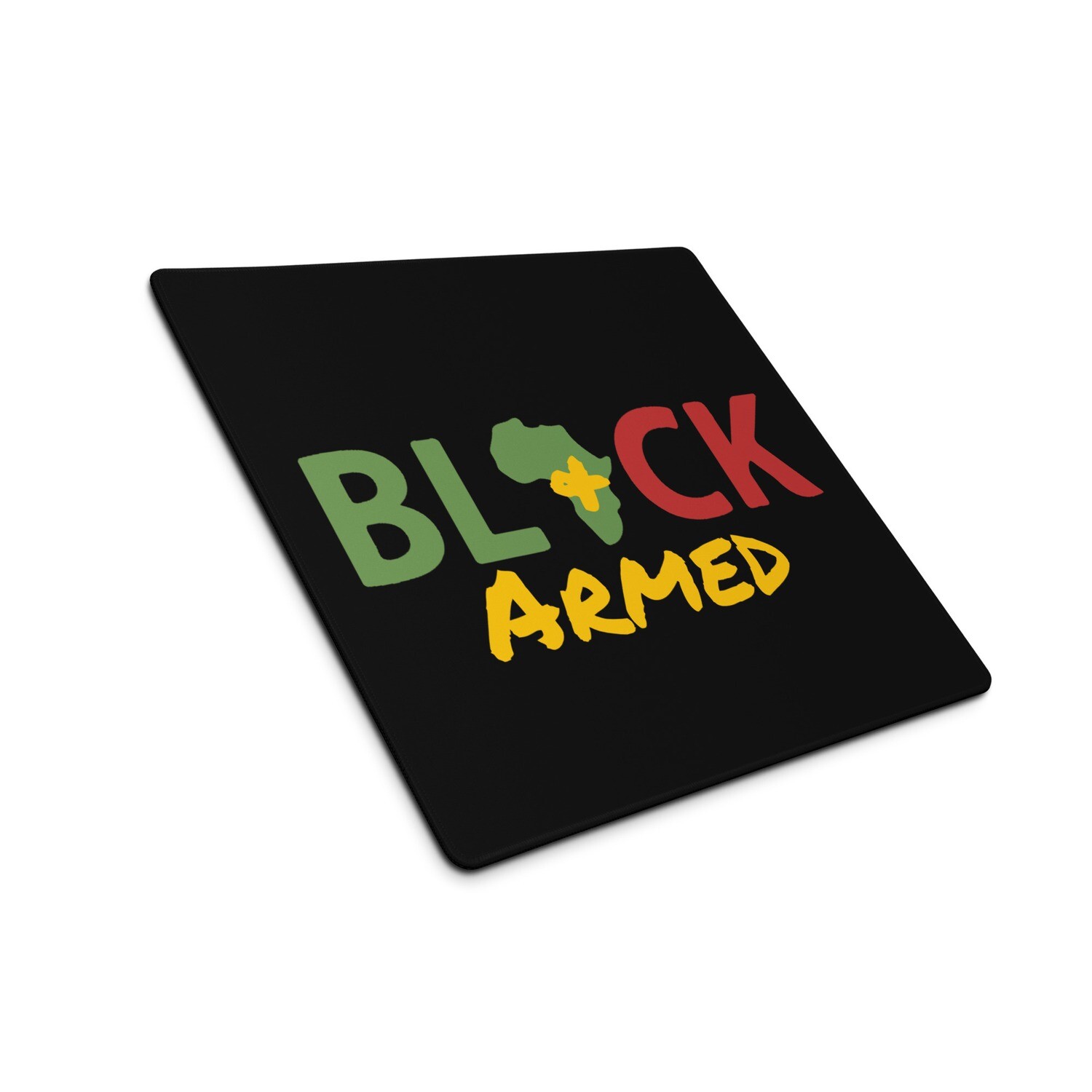 Black &amp; Armed Handgun &amp; LongGun Cleaning Mat, Size: 18″×16″