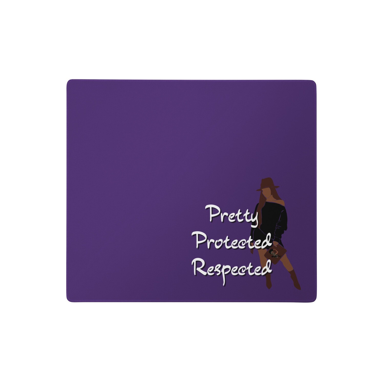 Pretty, Protected &amp; Respected Handgun Or LongGun Cleaning Mat, Size: 18″×16″