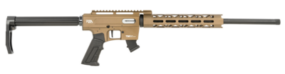 Rock Island TM22 22 LR 10+1 18&quot; Barrel, Threaded Muzzle, Exclusive Burnt Bronze Anodized Metal Finish, 7075-T6 Aluminum Receiver, Black Anodized Synthetic Stock, Optics Ready