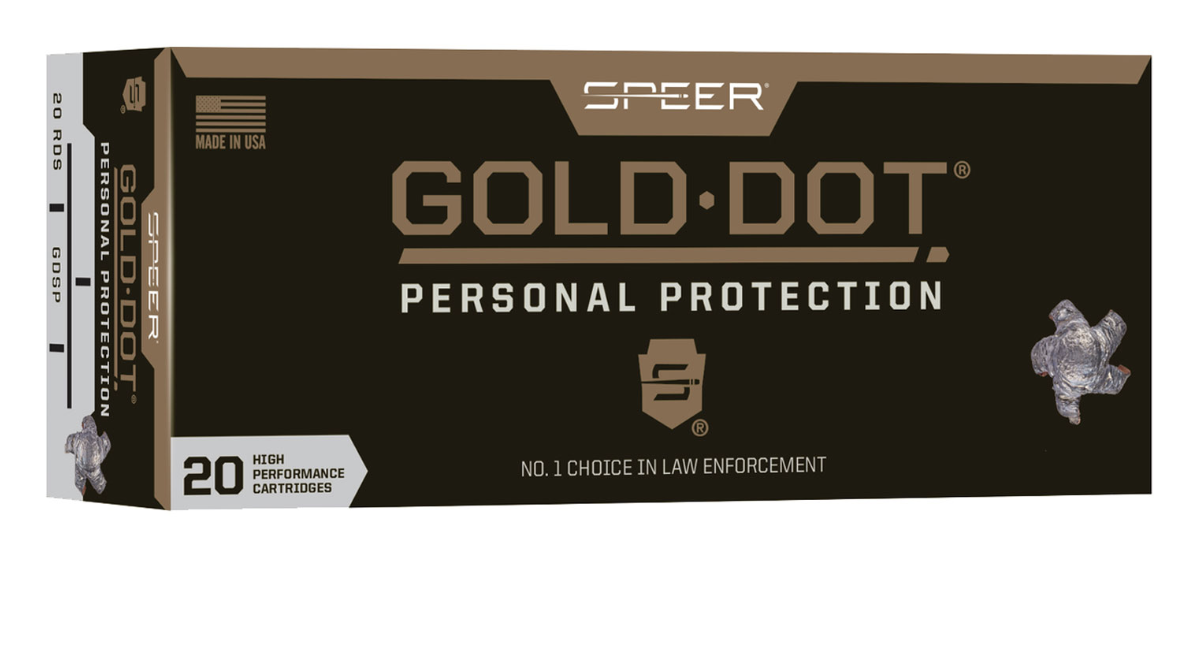 Speer Gold Dot Personal Protection 308 Win 150 gr 2820 fps Soft Point (SP) 20 Bx