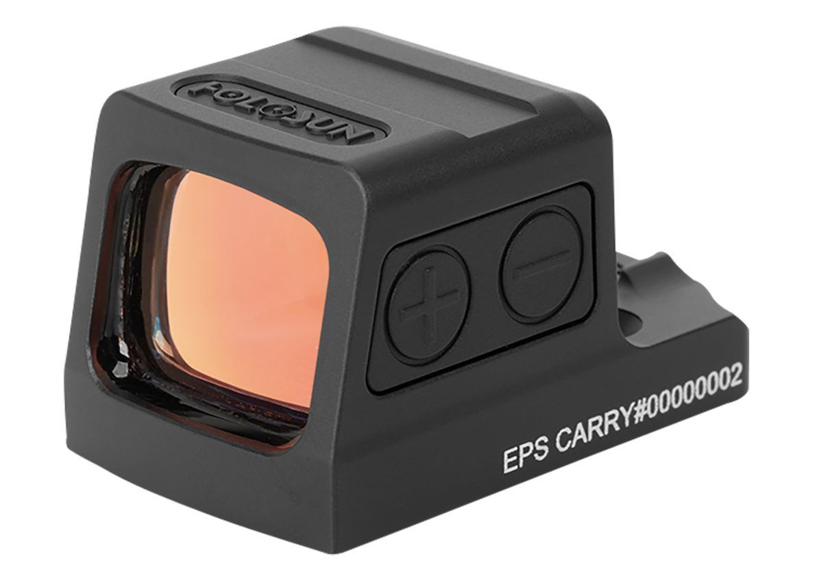 Holosun  EPS Carry Red 6 Black Anodized 0.58 x 0.77 6 MOA Red Dot Reticle