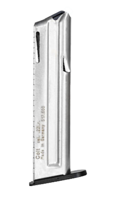 Walther Arms 1911 Stainless Detachable 10rd for 22 LR Colt 1911