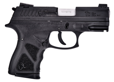 Taurus THc Compact 9mm Luger 10+1 3.54&quot; Matte Stainless Steel Barrel, Matte Black Serrated Steel Slide, Black Polymer Frame w/Picatinny Rail, Black Polymer Grip Right Hand