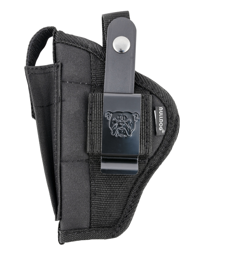 Bulldog FSN7 Extreme OWB Black Nylon Belt Loop/Clip Fits S&amp;W M&amp;P/2-4&quot; Standard Auto/Glock 19 Ambidextrous