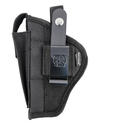 Bulldog FSN7 Extreme OWB Black Nylon Belt Loop/Clip Fits S&amp;W M&amp;P/2-4&quot; Standard Auto/Glock 19 Ambidextrous