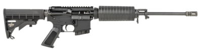 Bushmaster QRC *CA Compliant 5.56x45mm NATO 10+1 16&quot; Barrel, A2 Birdcage Flash Hider, 7075 A4 Flat Top Upper/7075 XM15-E2S Lower, Collapsible Carbine Stock w/6 Position Buffer Tube, CAR Handguard, A2
