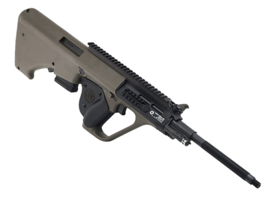 Steyr Arms AUG A3 M1 NATO *CA Compliant 5.56x45mm NATO 10+1 20&quot; Pinned &amp; Welded, Black Rec, OD Green Fixed Bullpup Stock, Paddle Grip, Extended Pic Rail (AR Style Mag)