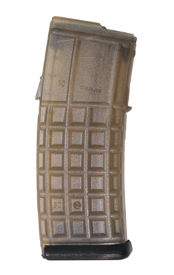 Steyr OEM Replacement Magazine Clear Detachable with Black Floor Plate, 42rd for 5.56x45mm NATO Steyr Arms AUG