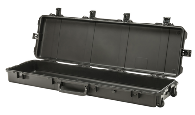 Pelican Storm Long Case Black HPX Resin 2 Guns w/Wheels