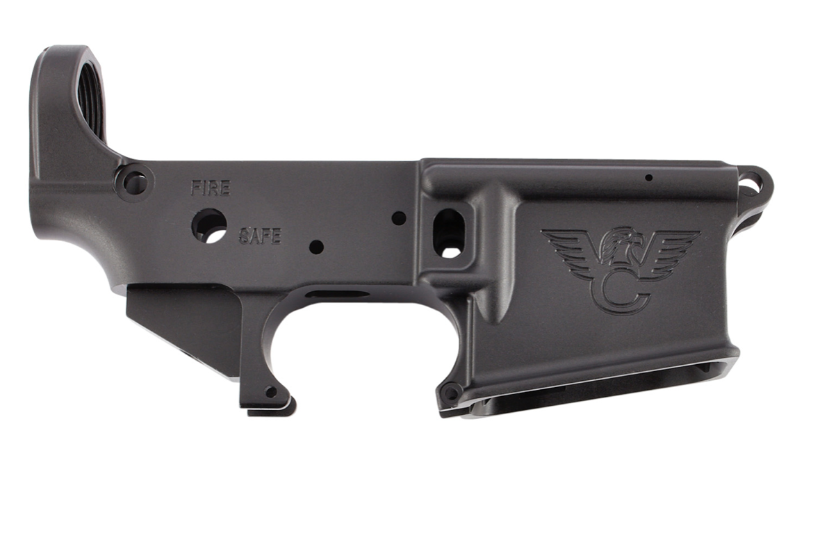 Wilson Combat Mil-Spec Lower Receiver Forged 7075-T6 Aluminum Material with Black Anodized Finish for AR-15