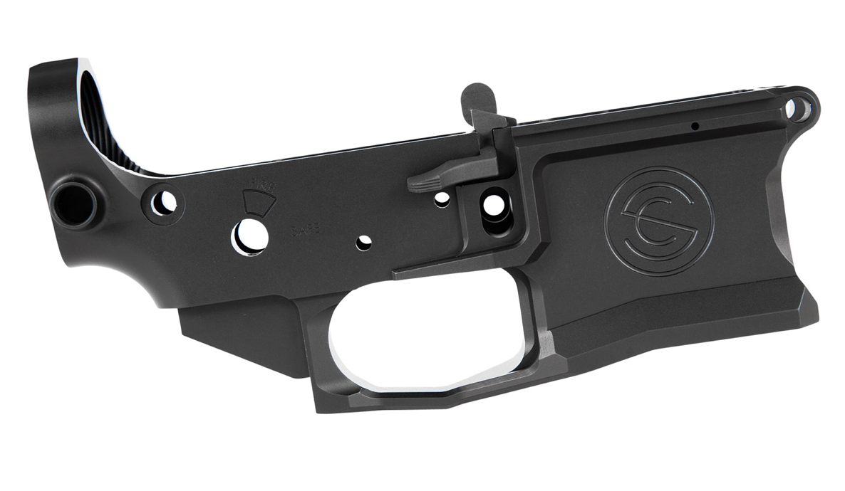 SilencerCo SCO15 Lower Receiver Black Anodized Finish 7075-T6 Aluminum Material for AR-15