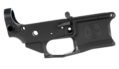 SilencerCo SCO15 Lower Receiver Black Anodized Finish 7075-T6 Aluminum Material for AR-15