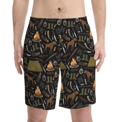Wildfire Hunter Men&#39;s Elastic Beach Shorts