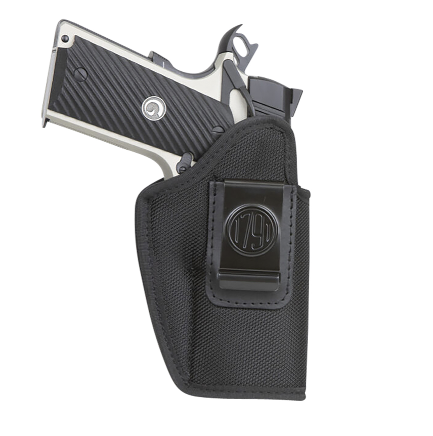 1791 Gunleather Premium Nylon IWB Size 04 Black Ballistic Nylon Belt Clip Right Hand