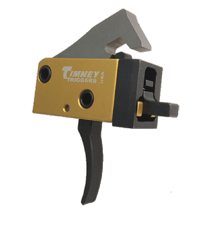 Timney Triggers 681 PCC Trigger Single-Stage Curved Trigger with 2.50-3 lbs Draw Weight for AR-Platform