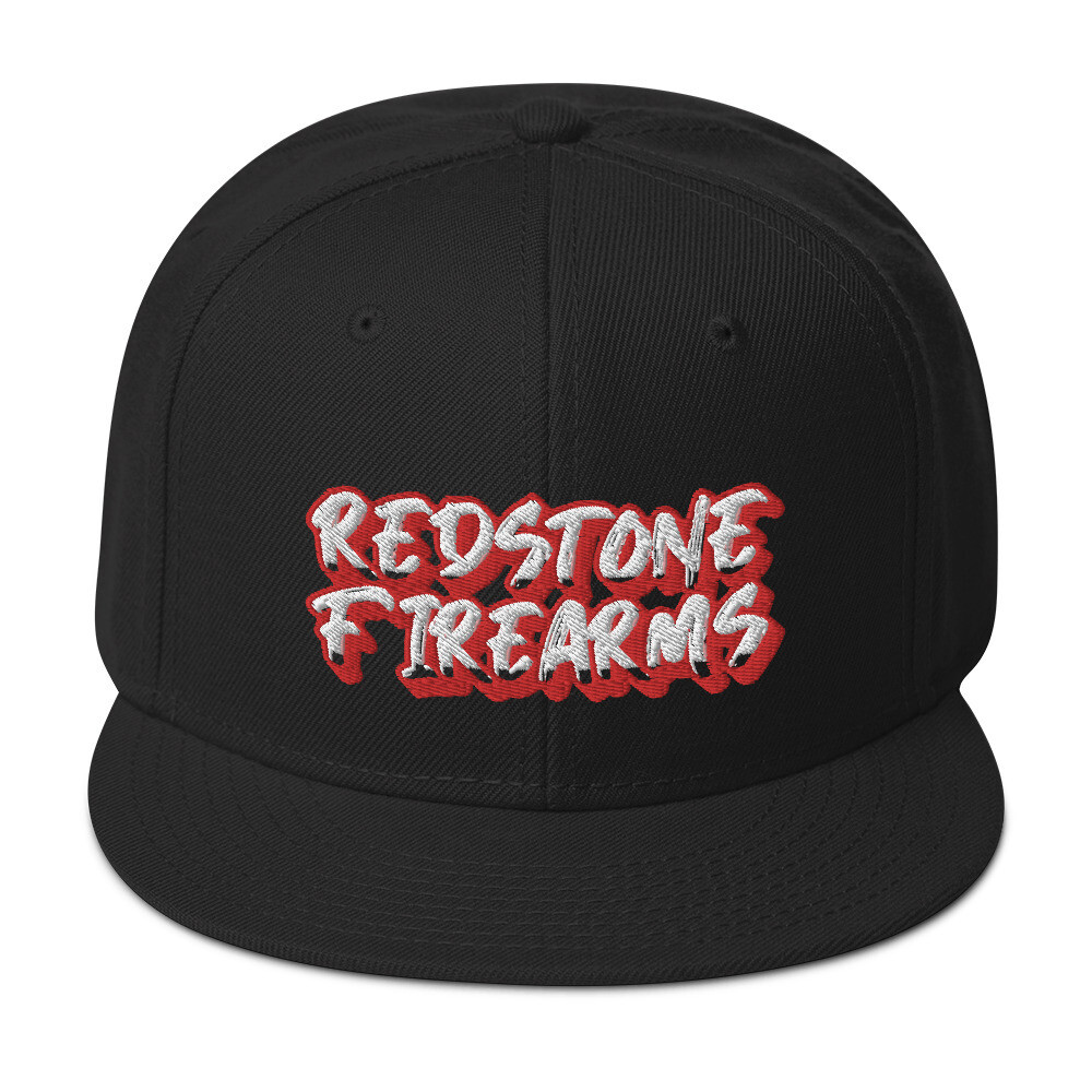 Redstone Firearms Spray Paint Graffitti Snapback Hat