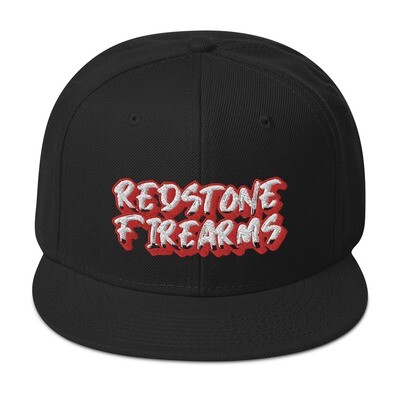 Redstone Firearms Spray Paint Graffitti Snapback Hat