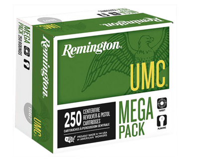 Remington  UMC Mega Pack 45 ACP 230 gr Full Metal Jacket (FMJ) 250 Round Case