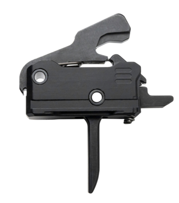 Rise Armament RA-140 Super Sporting Black Hardcoat Anodized Flat Trigger Single-Stage 3.50 lbs Draw Weight Fits AR-Platform Right Hand