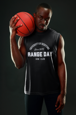 University of Redstone Range Day Sleeveless Shirt Black/Navy