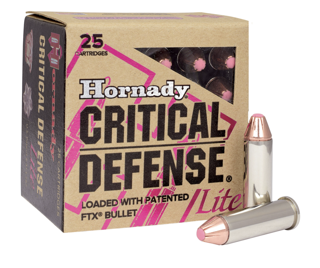 Hornady Critical Defense Lite 38 Special 90 gr 1200 fps Hornady Flex Tip eXpanding (FTX) 25 Bx