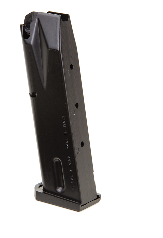 Beretta 92FS Factory 15rd 9mm Magazine Black Steel