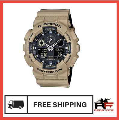 G-Shock Tactical Brown Stainless Steel Bezel 145-215mm
