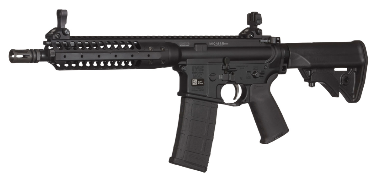 LWRC  Individual Carbine A5 *CA Compliant 5.56x45mm NATO 16.10&quot; 10+1 Black Anodized Black Adjustable Stock Black Polymer Grip