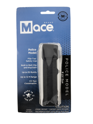Mace Police Pepper Spray OC Pepper Range 12 ft Black