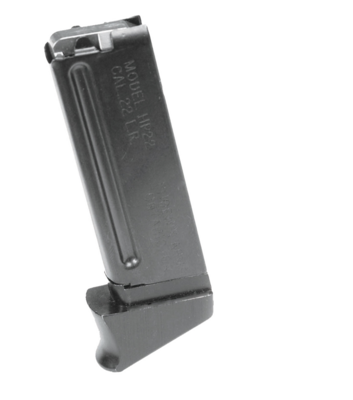 Phoenix Arms 10rd 22 LR For Phoenix Arms HP22/HP22A, Extended Floor Plate, Black Steel