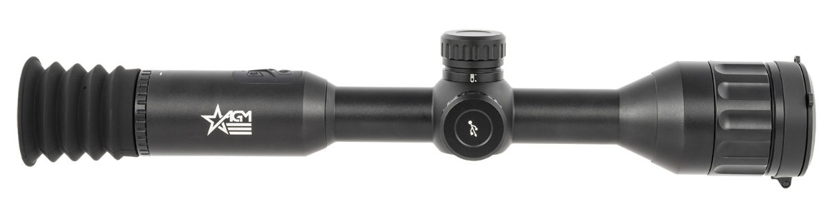 AGM Global Vision Adder TS50-384 Thermal Rifle Scope Black 4-32x 50mm Multi Reticle Digital 1x/2x/4x/8x Zoom 384x288, 50Hz Resolution