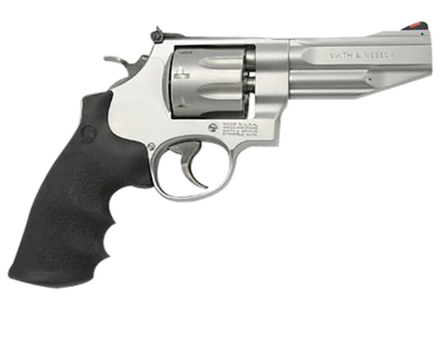 Smith &amp; Wesson Model 627 Performance Center Pro 357 Mag 8rd Shot 4&quot; Matte Stainless Barrel, Cylinder &amp; Frame Black Finger Grooved Polymer Grip