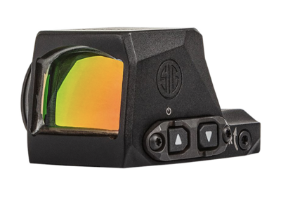 Sig Sauer Electro-Optics SORX1200 Romeo-X Compact Black Anodized | 1 x 24mm 2 MOA Red Dot/32 MOA Red Circle Multi Reticle