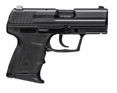 HK P2000 V3 Full Size 40 S&amp;W 9+1 3.26&quot; Black Polygonal Rifled Barrel Black Serrated Slide Black Polymer Frame w/Picatinny Rail &amp; Serrated Trigger Guard Black Finger Grooved Polymer Grips Right Hand