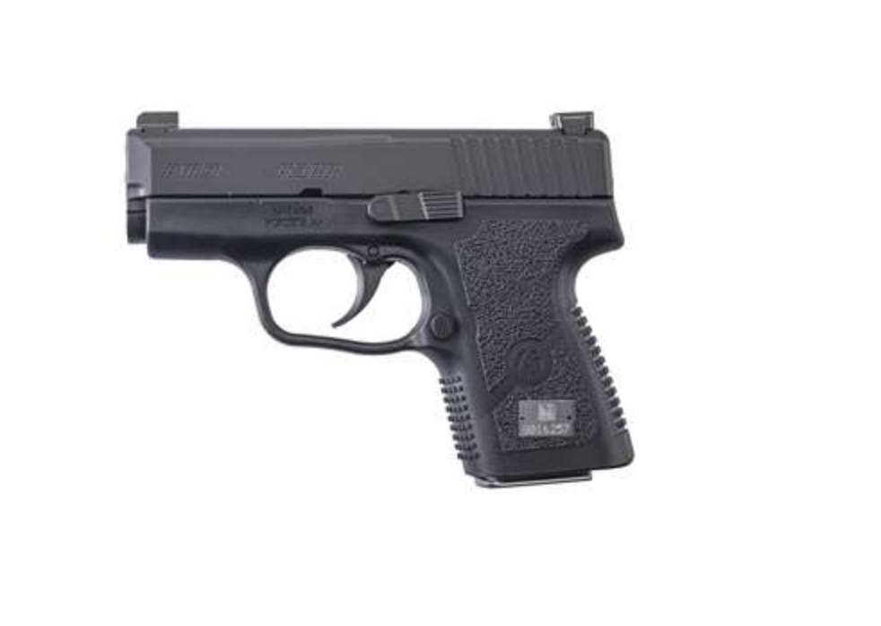 Kahr Arms PM90G94N PM *CA Compliant 9mm Luger 6+1 7+1 3.10&quot; Polygonal Rifled Barrel/Matte Stainless Steel Serrated Matte Stainless Steel Slide Black Polymer Frame Black Textured Polymer Grips Right Ha