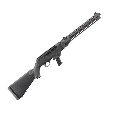 Ruger 19117 PC Carbine *CA Compliant 9mm Luger 10+1 16.12&quot; Threaded/Fluted Barrel, Type III Hard Coat Anodized Aluminum Alloy Receiver, Synthetic Stock, M-Lok Accessory Slots, Optics Ready
