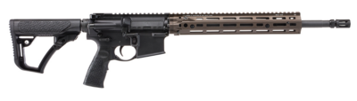 Daniel Defense DD4 RIII *CA Compliant 5.56x45mm NATO 16&quot; 10+1 Black Hard Coat Anodized Aluminum Rec 12.50&quot; Flat Dark Earth M-Lok Handguard Black 6 Position with SoftTouch Overmolding Stock Black Polym