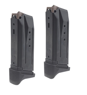 Ruger Security Value Pack 10rd 380 ACP For Security 380 Black Steel 2 Pack