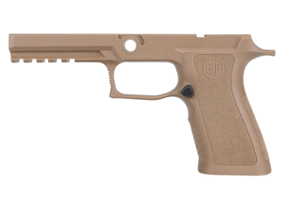 SIG Sauer P320 Grip Module X-Series (Small Size Module), 9mm Luger/40 S&amp;W/357 Sig, Coyote Polymer, Fits Full Size Sig P320 (4.70&quot;)