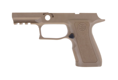 SigSauer P320 Grip Module X-Series Compact (Medium Size Module), 9mm Luger/40 S&amp;W/357 Sig, Coyote Polymer, Fits Sig P320 (3.60&quot; &amp; 3.90&quot;)