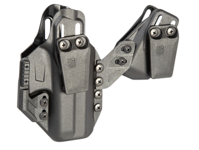 Blackhawk Stache Premium Holster Kit IWB Black Polymer Belt Clip Fits Sig P320 Comp/Carry/XCarry/M18 w/TLR7/8 Ambidextrous