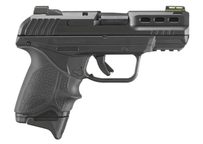 Ruger Security-380 *MA Compliant 380 ACP 10+1 (3) 3.42&quot; Black Oxide Barrel, Black Serrated Steel Slide, Black Polymer Frame w/Accessory Rail, Hogue Grip